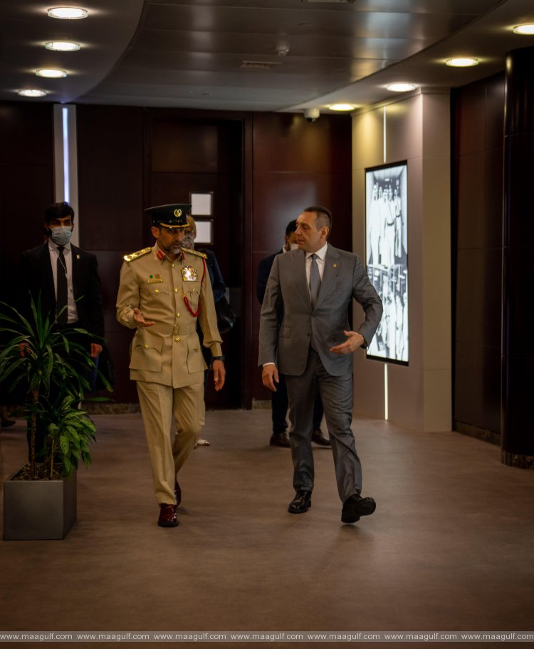 Dubai Police welcomes Serbian Minister of Internal Affairs